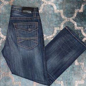 👖 Express Men’s Blake Boot Cut Jeans 30x30